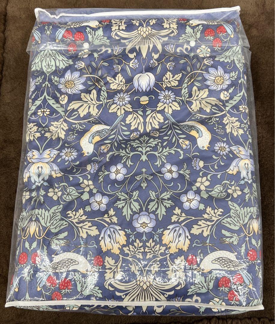 V&A 肌掛けふとん　いちご泥棒　シングル