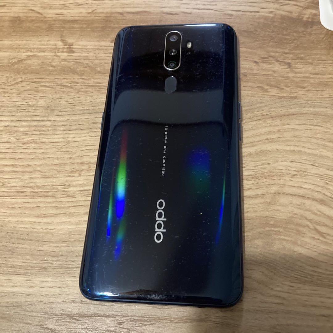 OPPO A5 2020 CPH1943 グリーン SIMロック解除済 動作良好