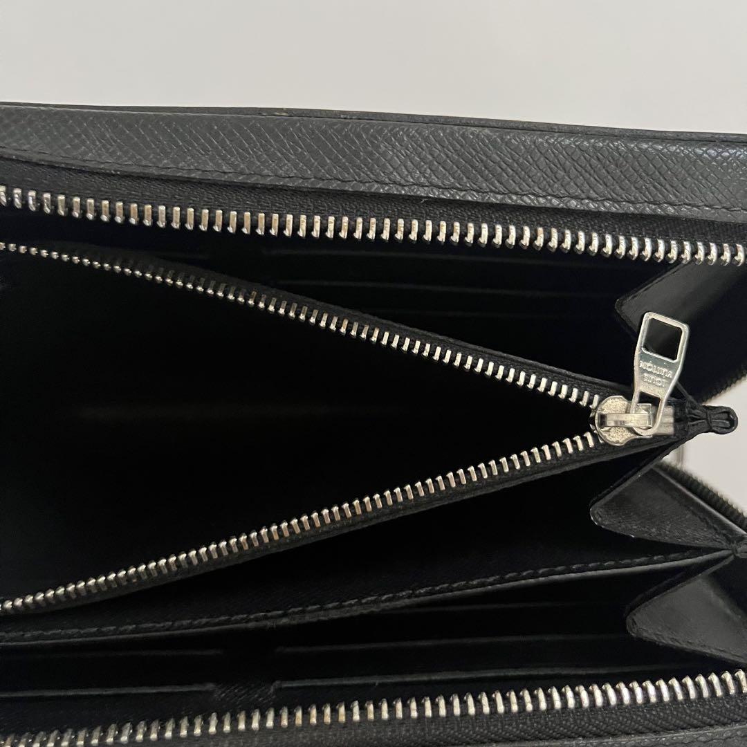 LOUIS VUITTON タイガ ジッピー XL ウォレット 財布 黒