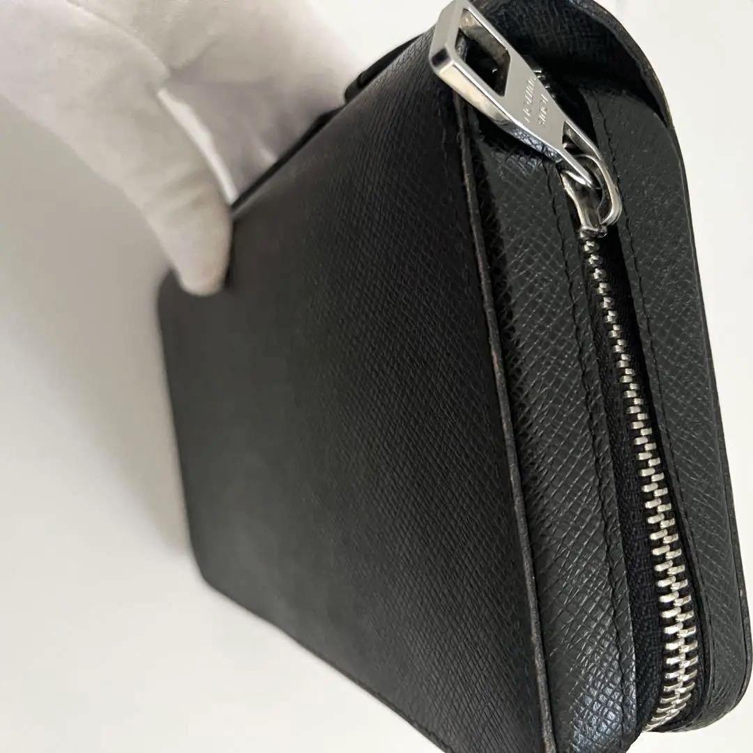 LOUIS VUITTON タイガ ジッピー XL ウォレット 財布 黒