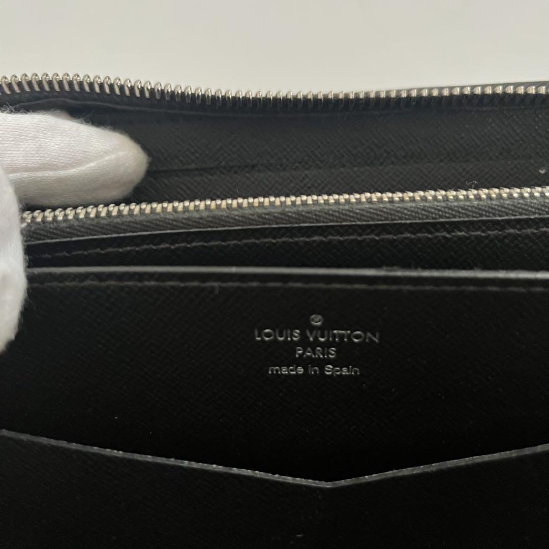 LOUIS VUITTON タイガ ジッピー XL ウォレット 財布 黒