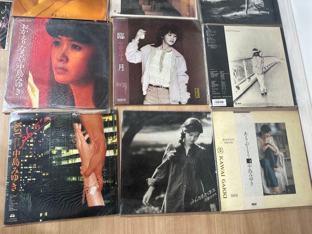 中島みゆき レコード 15枚 まとめ売り 中島みゆき レコード 15枚 まとめ売り