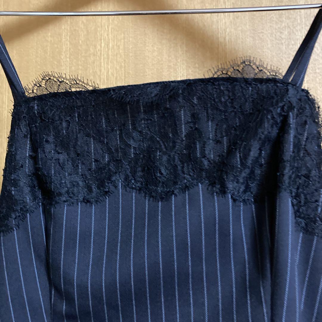 D&G ストライプ レース ビスチェ新品タグ付き D&G ストライプ レース ビスチェ新品タグ付き - メルカリ