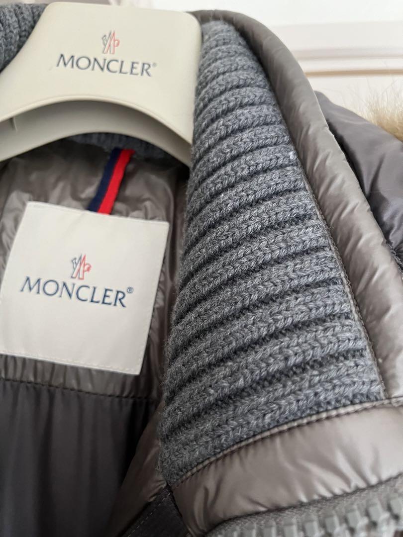 MONCLER ダウンジャケット グレー　サイズ1