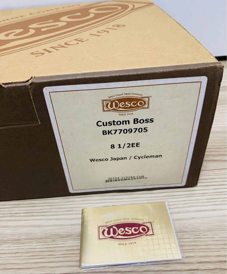 ◆WESCO COSTOM BOSSウエスコ ボス US8 1/2EE 9インチ