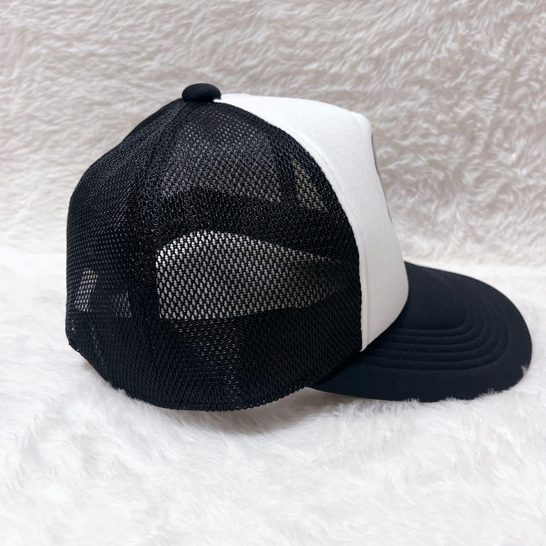 【美品】 ナンバーナイン × ゴッドセレクション メッシュキャップ ブラック