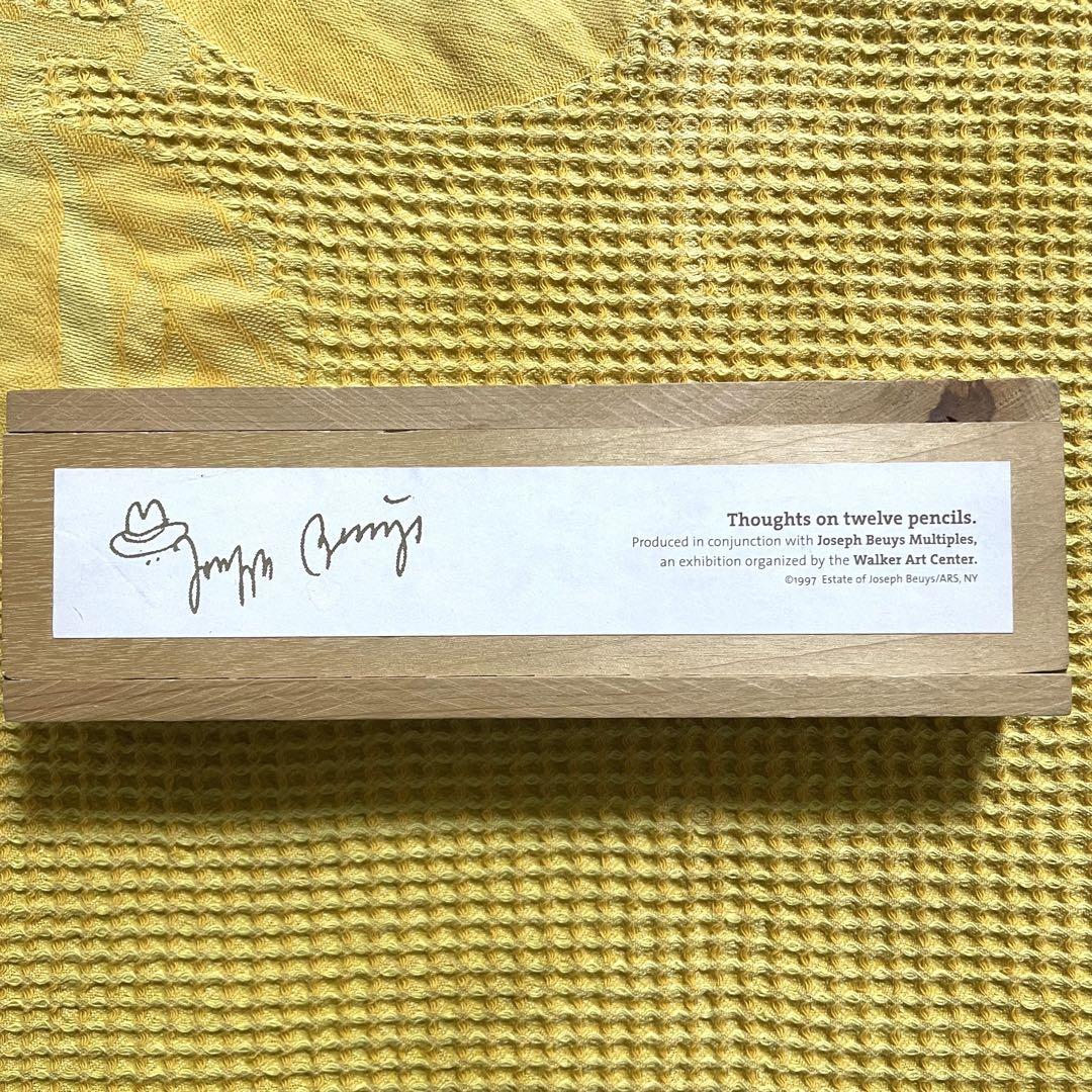 Joseph Beuys Pencils,ケースト鉛筆セット1997