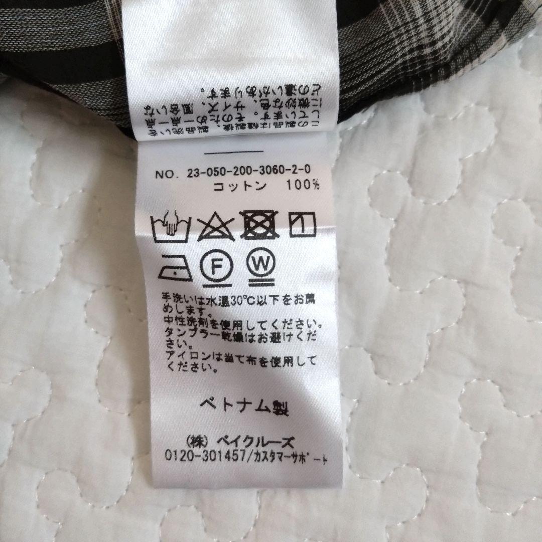 ♛(๑•ω•๑)♛usa✮様Spick & Span ボイルチェックルーズシャツ