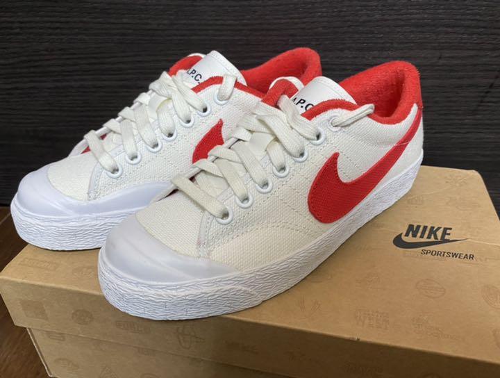 希少 A.P.C x NIKE コラボスニーカー 第一弾