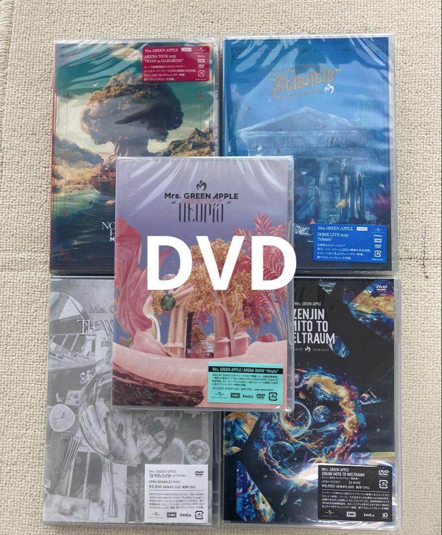 未使用Mrs.GREEN APPLE 通常盤 DVD 5作品-//5scc