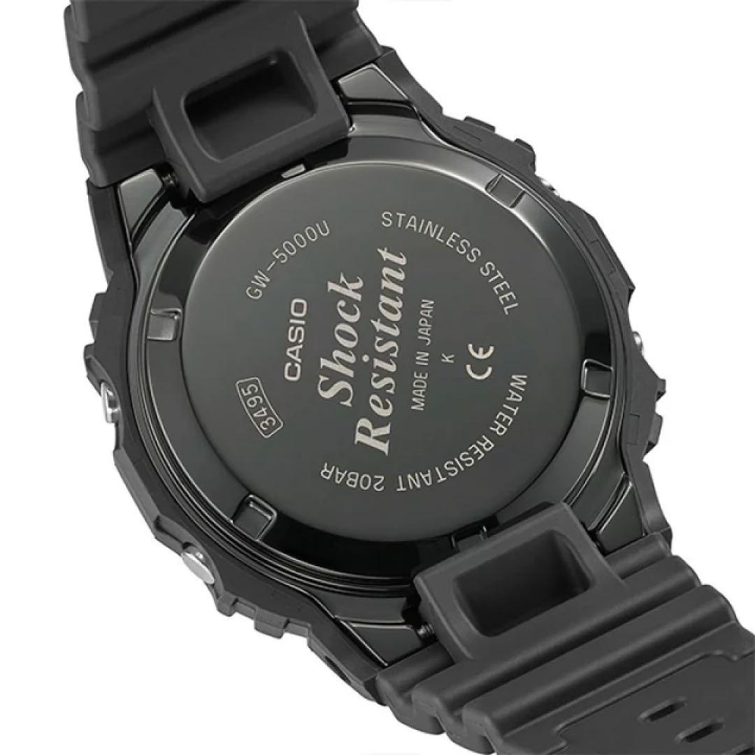GW-5000U-1JF 樹脂バンド スクリューバック ブラック仕様日本製