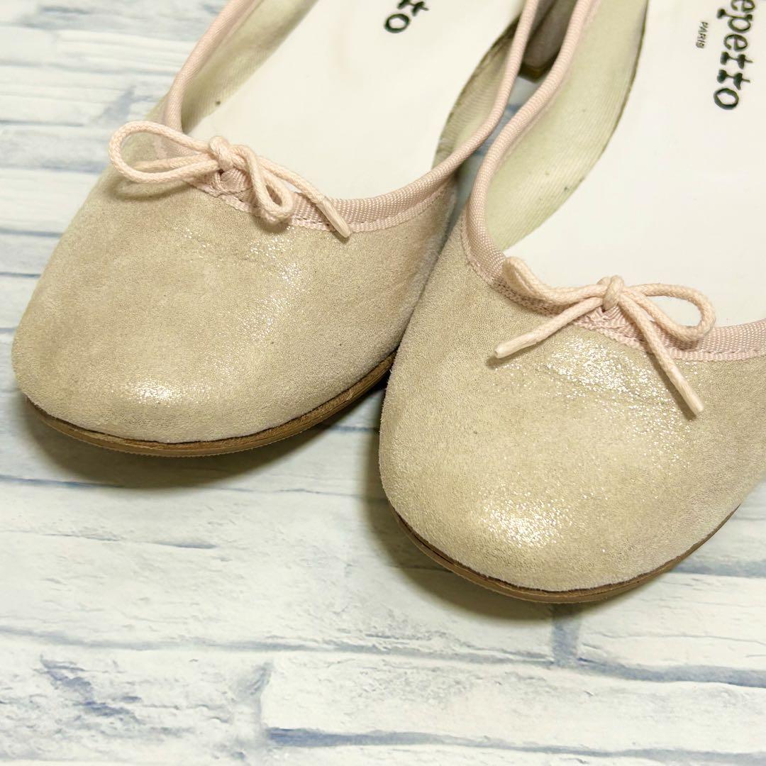 repetto✨レペット サンドリオン バレエシューズ リボン フランス製 38