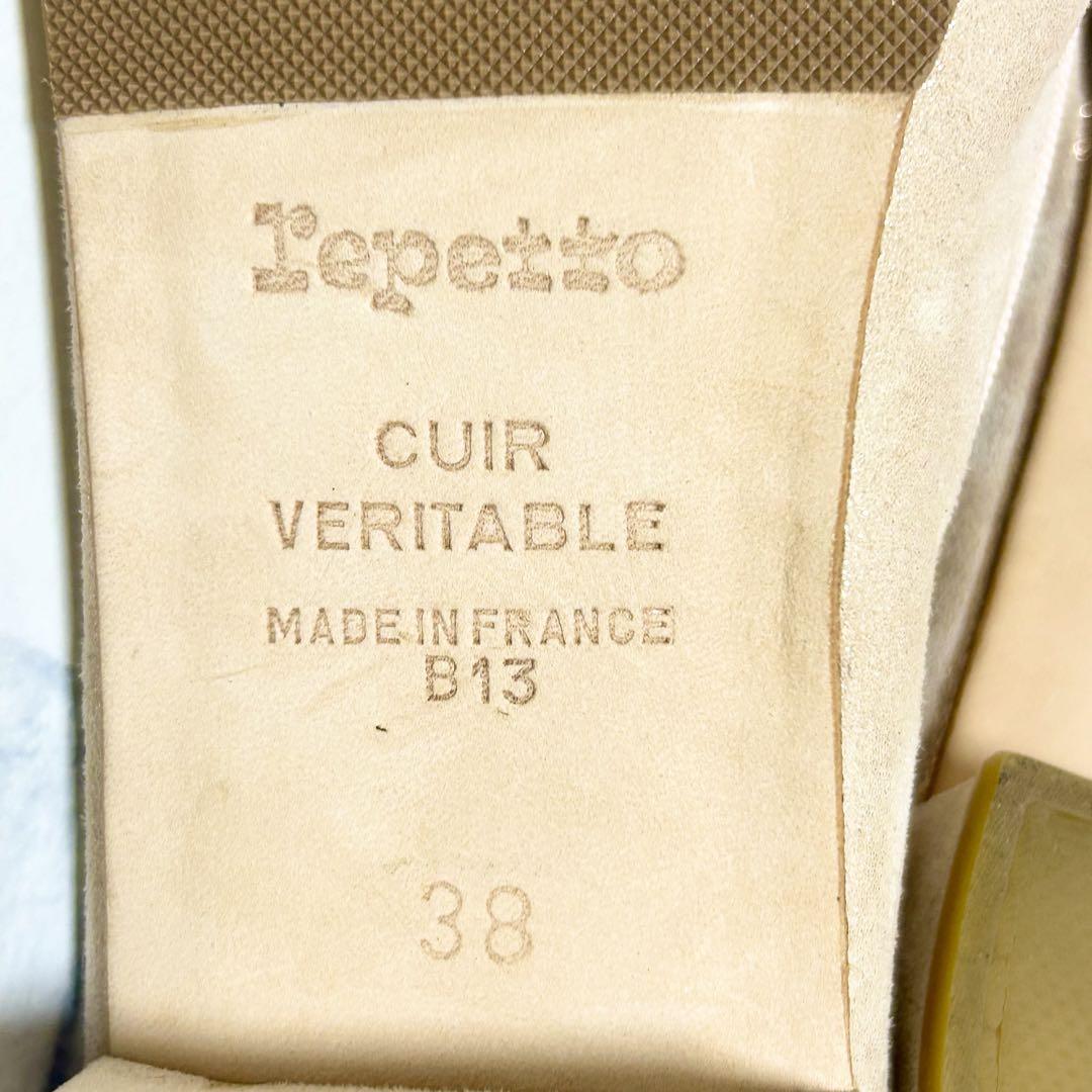 repetto✨レペット サンドリオン バレエシューズ リボン フランス製 38