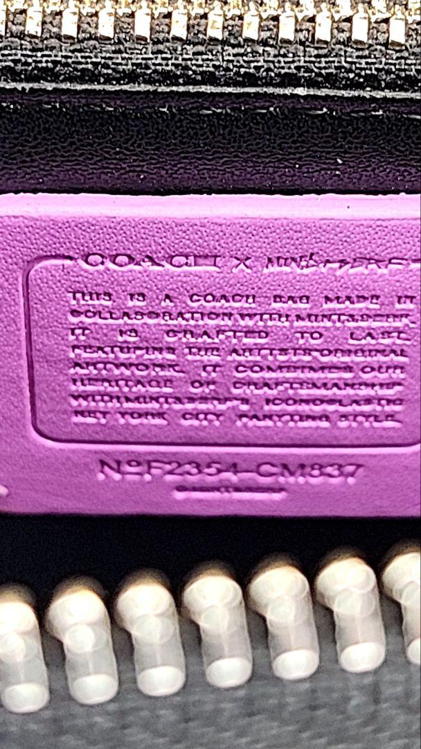 COACH ロゴプリント 長財布