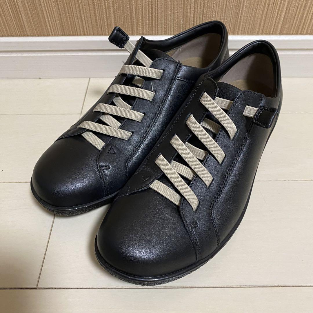 Achilles スニーカー ソルボ ゴム紐 ウォーキング 24.5cm