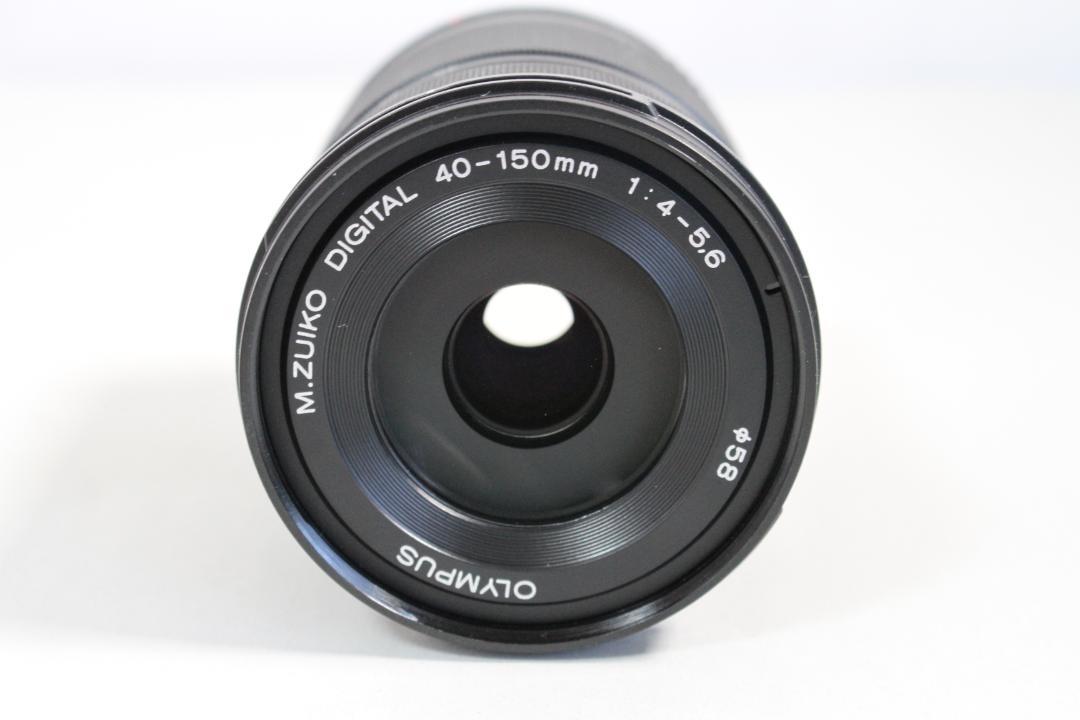 美品 OLYMPUS M.ZUIKO 40-150mm F4-5.6 R HEJwO-m48583611530 大人気特価