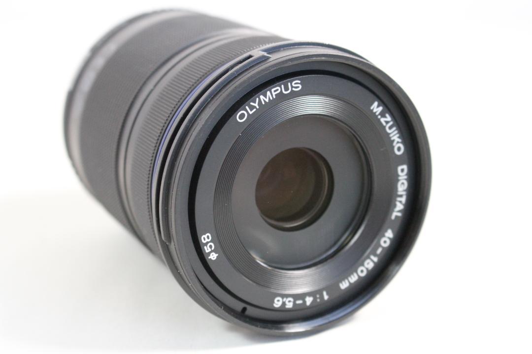 美品 OLYMPUS M.ZUIKO 40-150mm F4-5.6 R HEJwO-m48583611530 大人気特価
