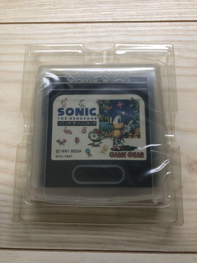 ゲームギア ソニック・ザ・ヘッジホッグ - メルカリ