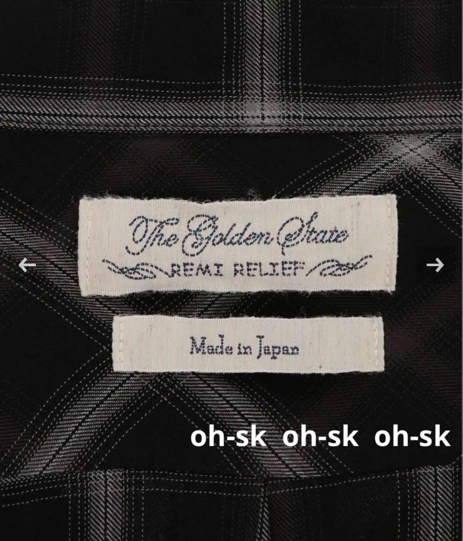 【未使用】アパルトモンREMI RELIEF CHECK SHIRT DRESS