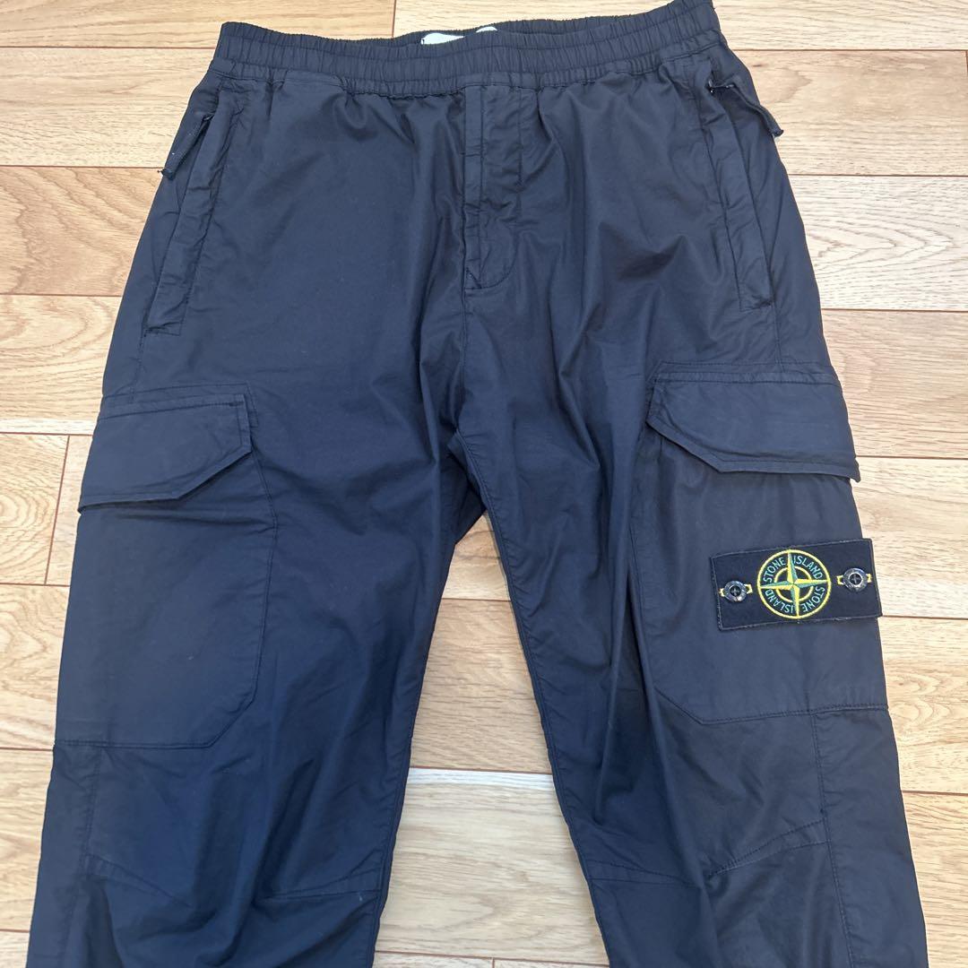 stone island ストーンアイランド カーゴパンツ 29インチブラック