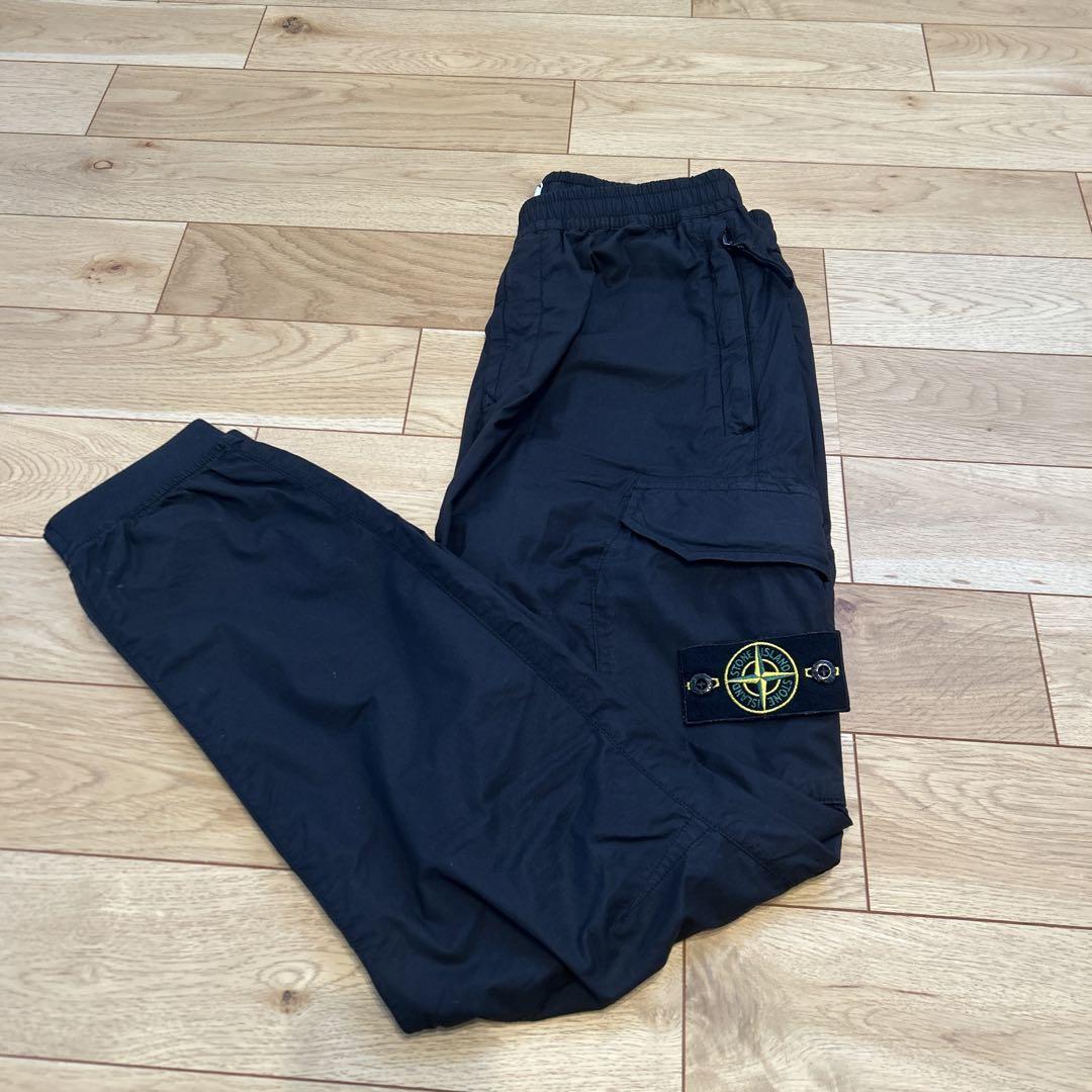 stone island ストーンアイランド カーゴパンツ 29インチブラック