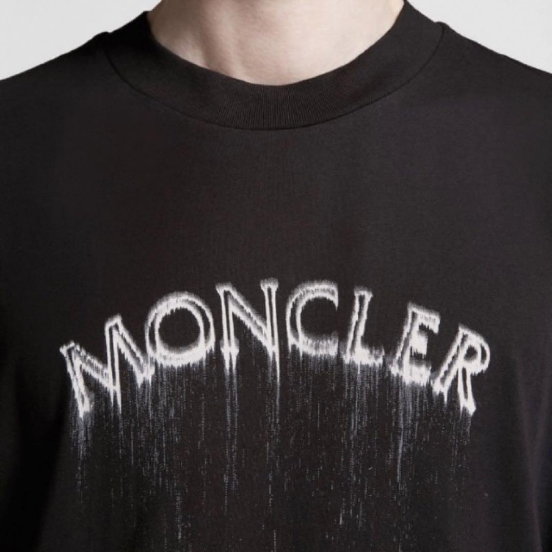 ★定価59,400円★MONCLER Tシャツ Ｌ　モンクレール ワッペン 現行