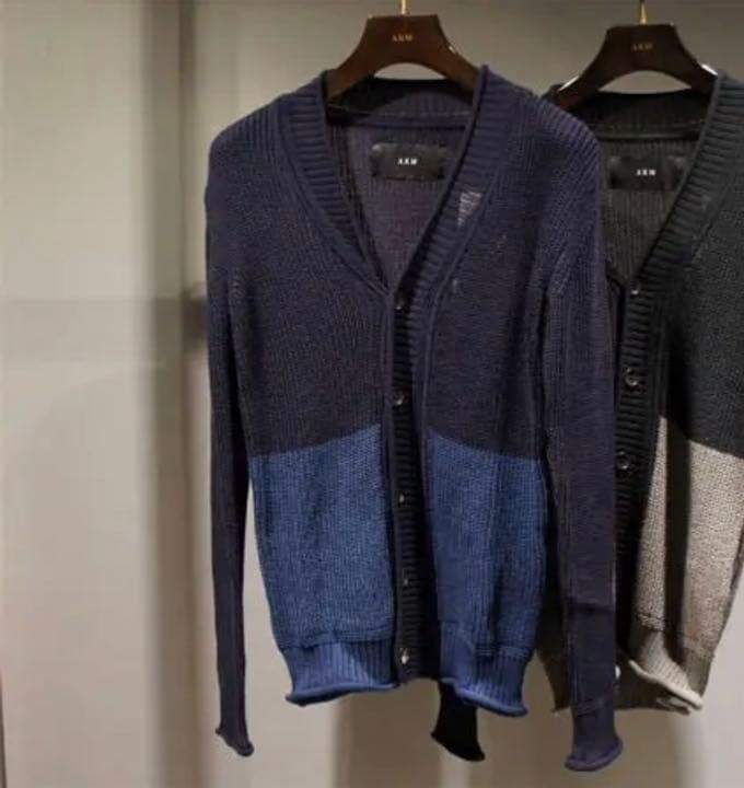 専門店では 定価35640円 wjkウノピュウ バイカラーニットジャケット