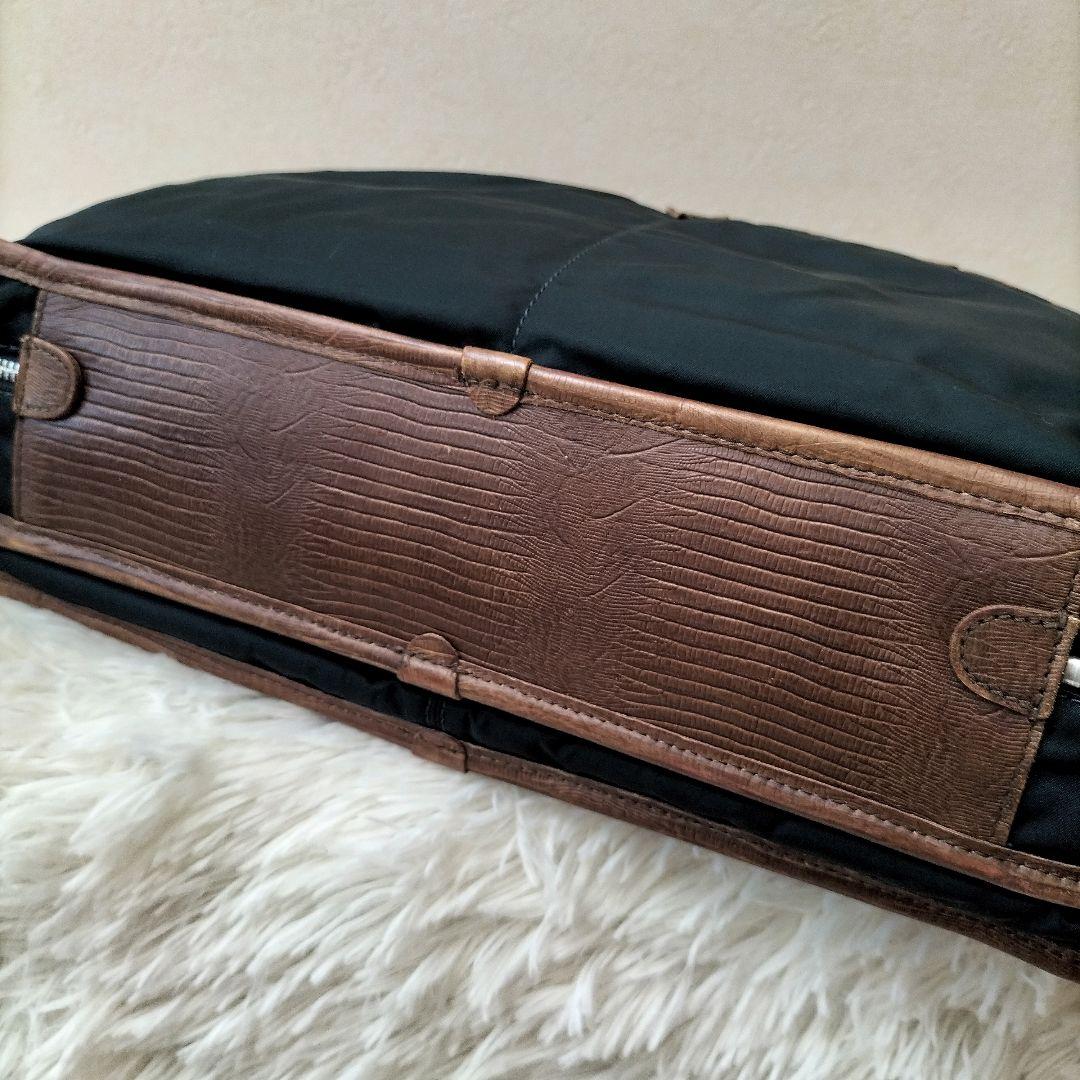 フェリージ ビジネスバッグ ブリーフケース ナイロン レザー 2層 A4