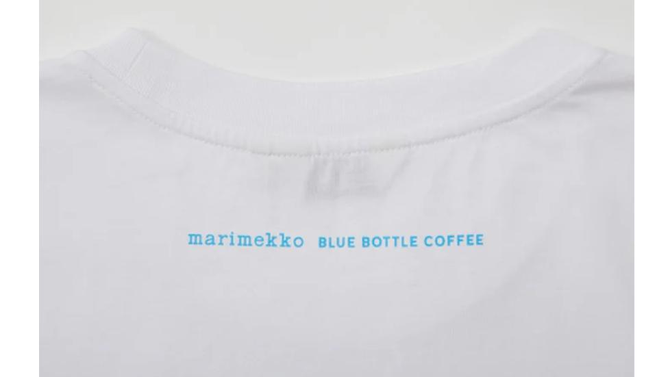 【Lサイズ】 マリメッコ x ブルー ボトル コーヒー ウニッコ Tシャツ