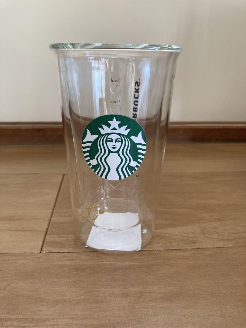 スターバックス　バレンタイン2023 耐熱　ダブルウォールグラス　355ml 6,480円