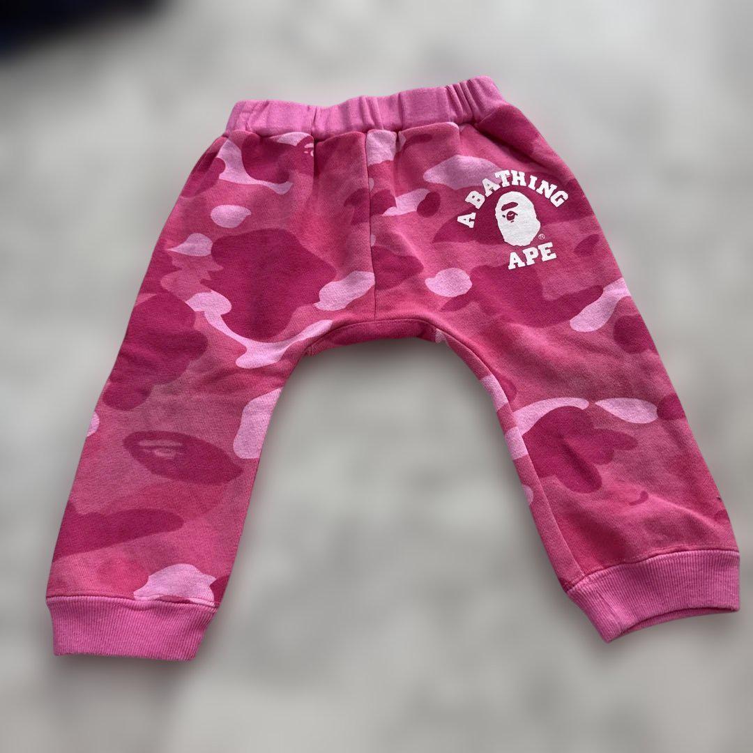 A BATHING APEカモフラージュ スウェット A BATHING APE アベイシングエイプ 迷彩スウェット カーキ