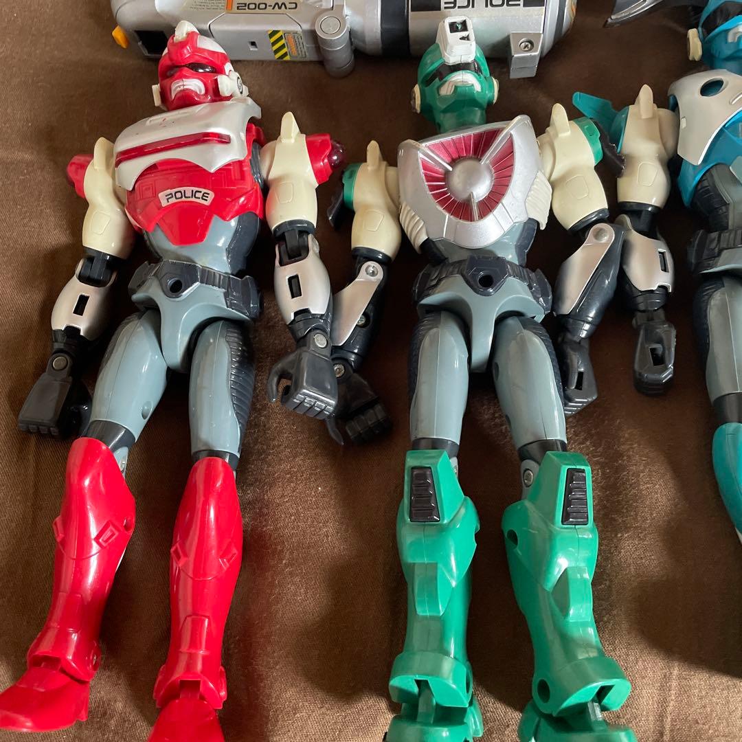 電脳警察サイバーコップ 計5体傷や汚れあり