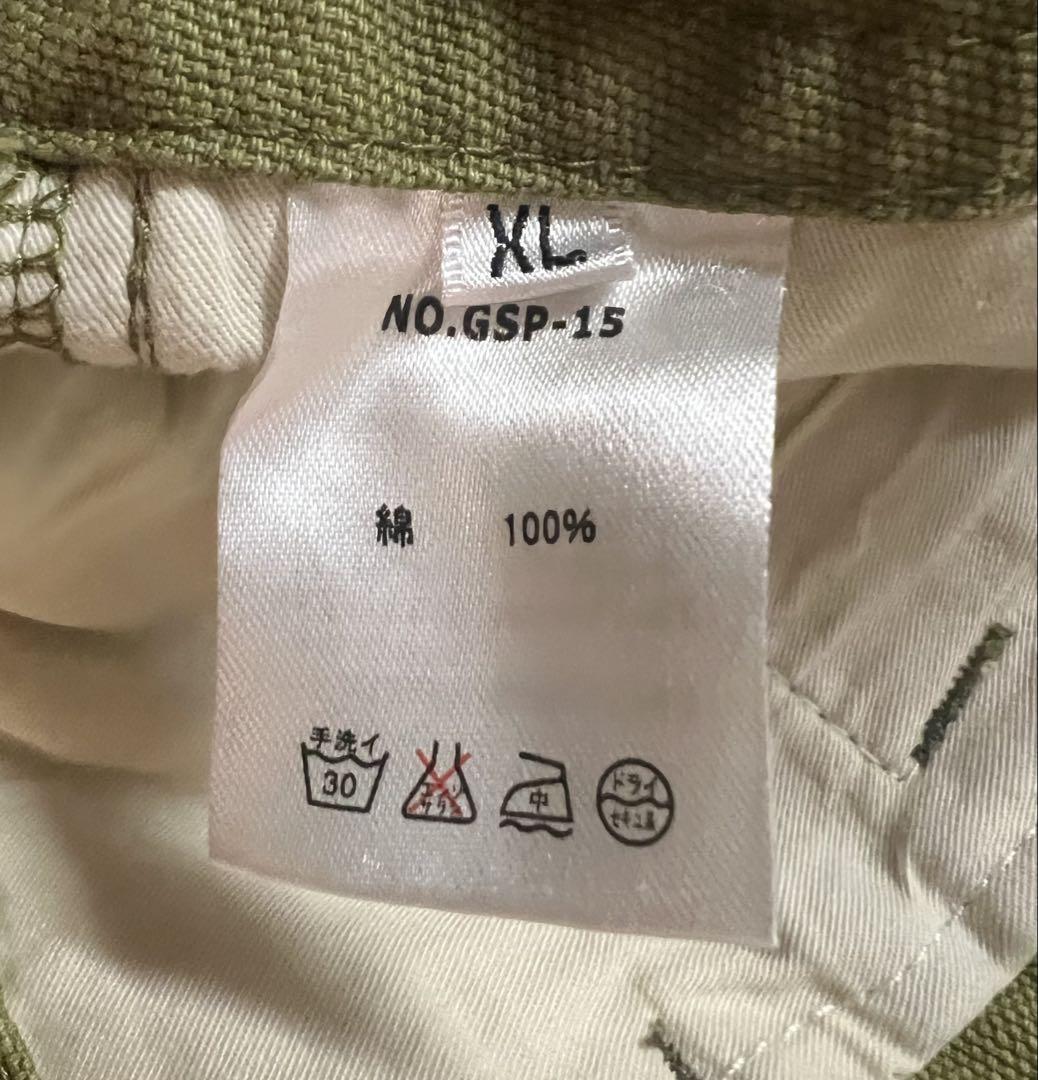 【美品】GRIP SWANY ワークパンツ GSP-15 XL オリーブグリーン