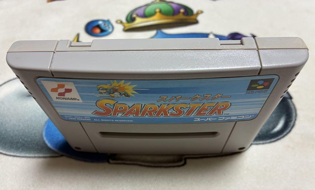 スーパーファミコンソフト　スパークスター　箱説なし