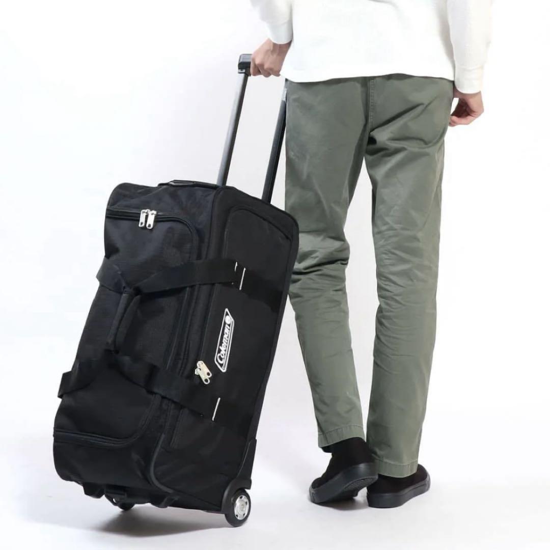 ✨美品✨Coleman コールマンボストンキャリーバッグ ブラック　3way