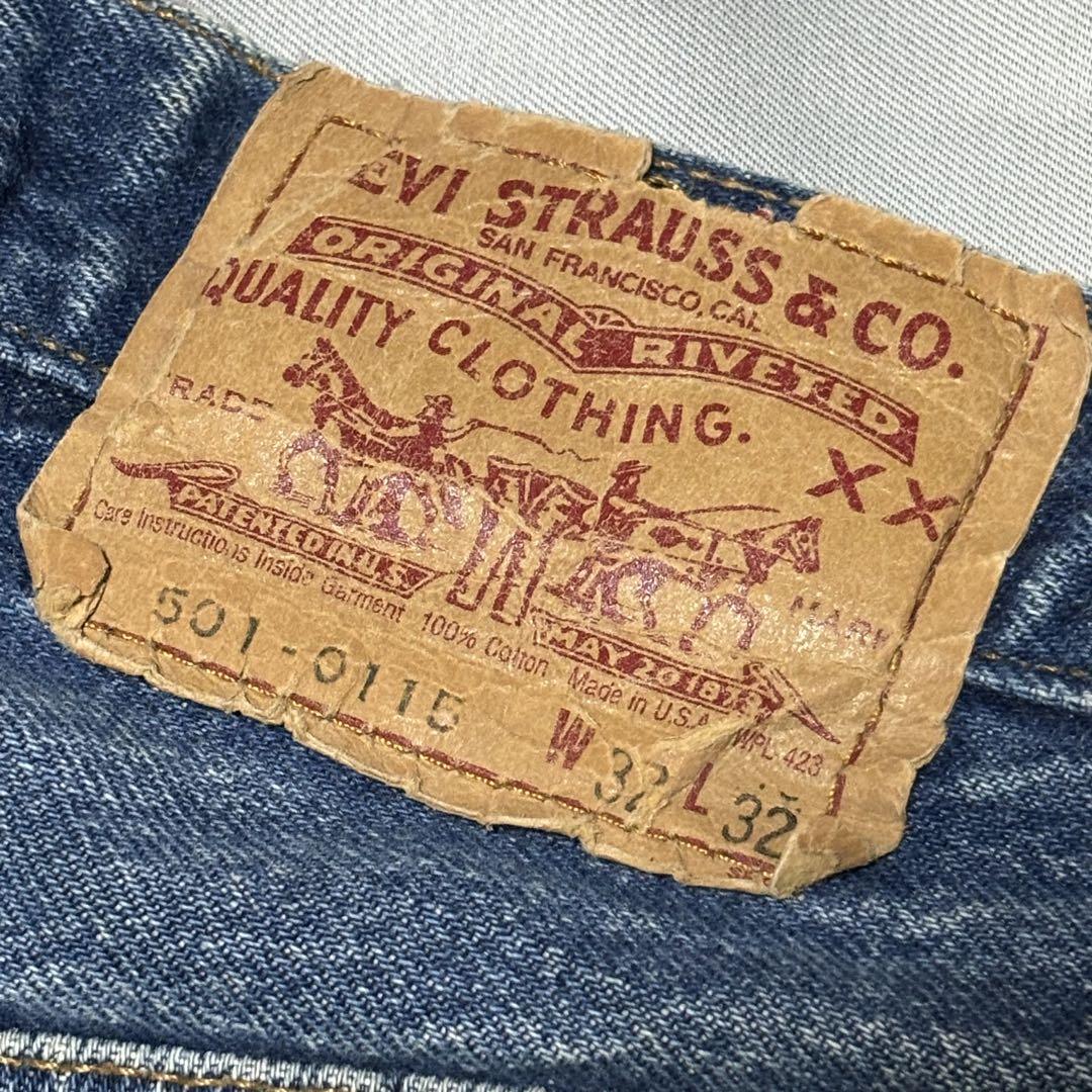 パンツ 80s levi's 501 USA W32L32 denim pants