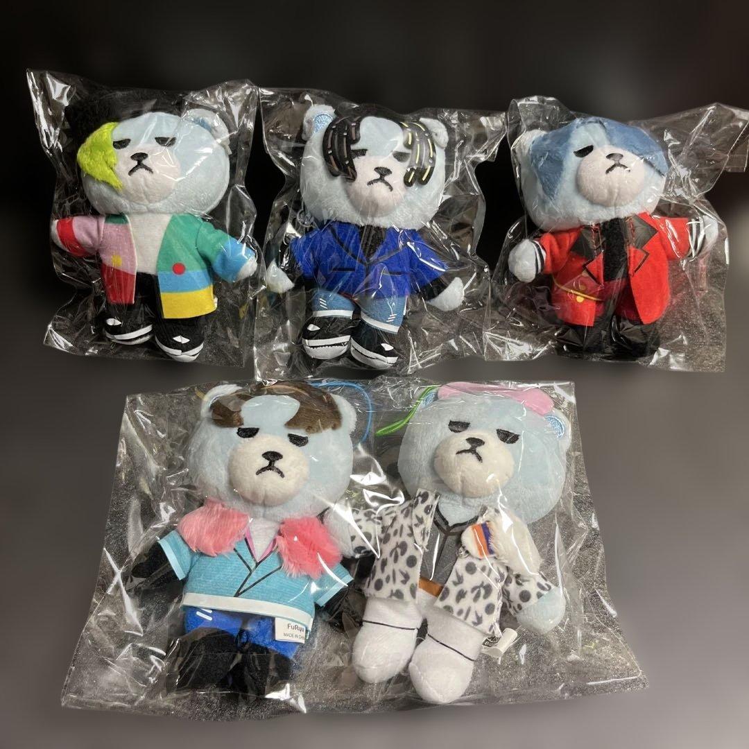 KRUNK x BIGBANG 5体セット ぬいぐるみ新品、♥