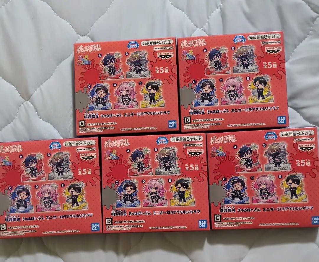 桃源暗鬼　きゅるぽっぷん　ミニオーロラアクリルジオラマ　全5種