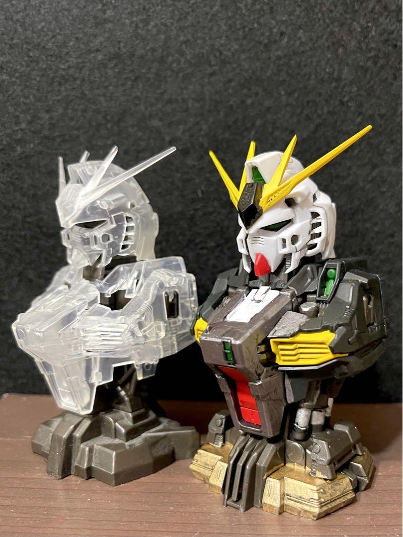 機動戦士ガンダムMSメカニカルバスト　3体セット　ルミナスユニット１個付き