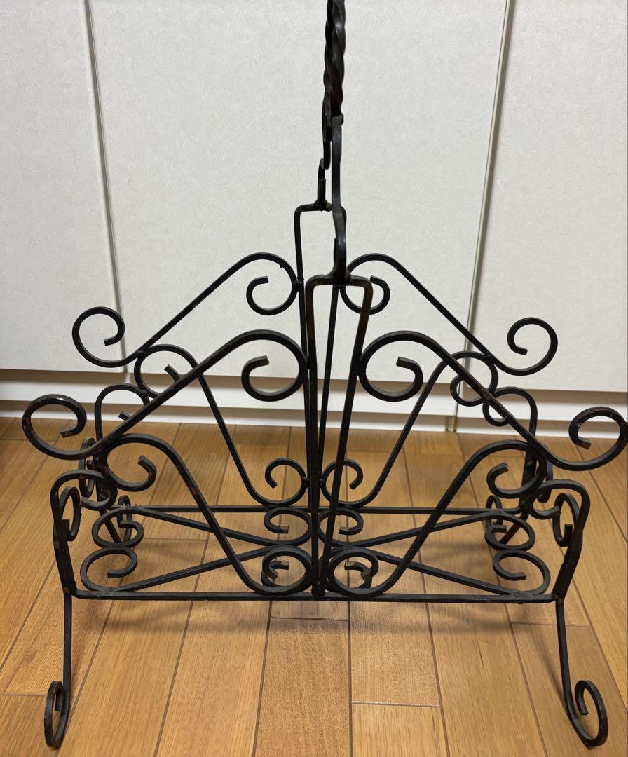 アンティーク☆ブックスタンド☆ブロカント購入品☆レア