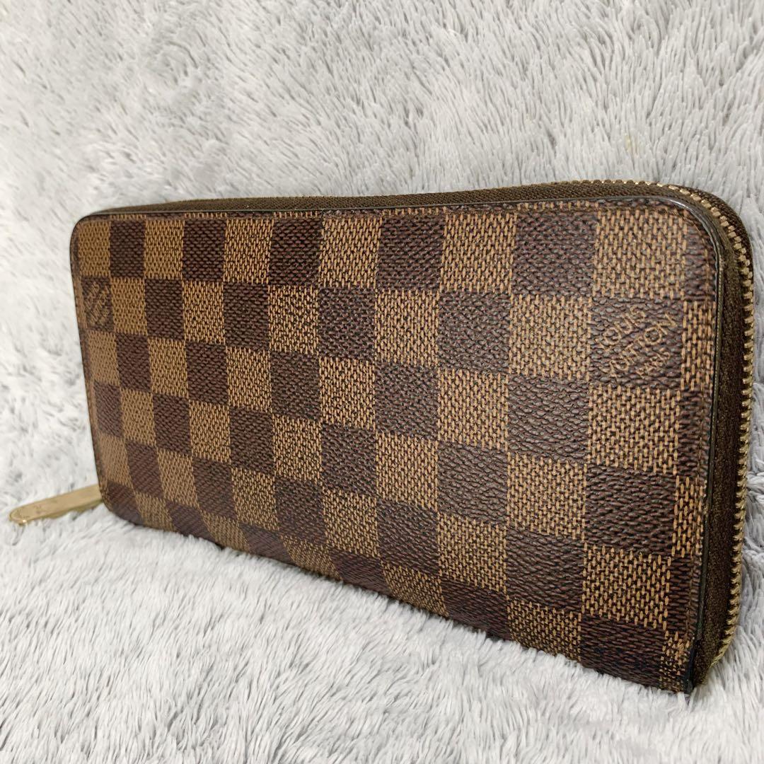 【美品】ルイ・ヴィトン　ダミエ　ジッピーウォレット　長財布 ◆