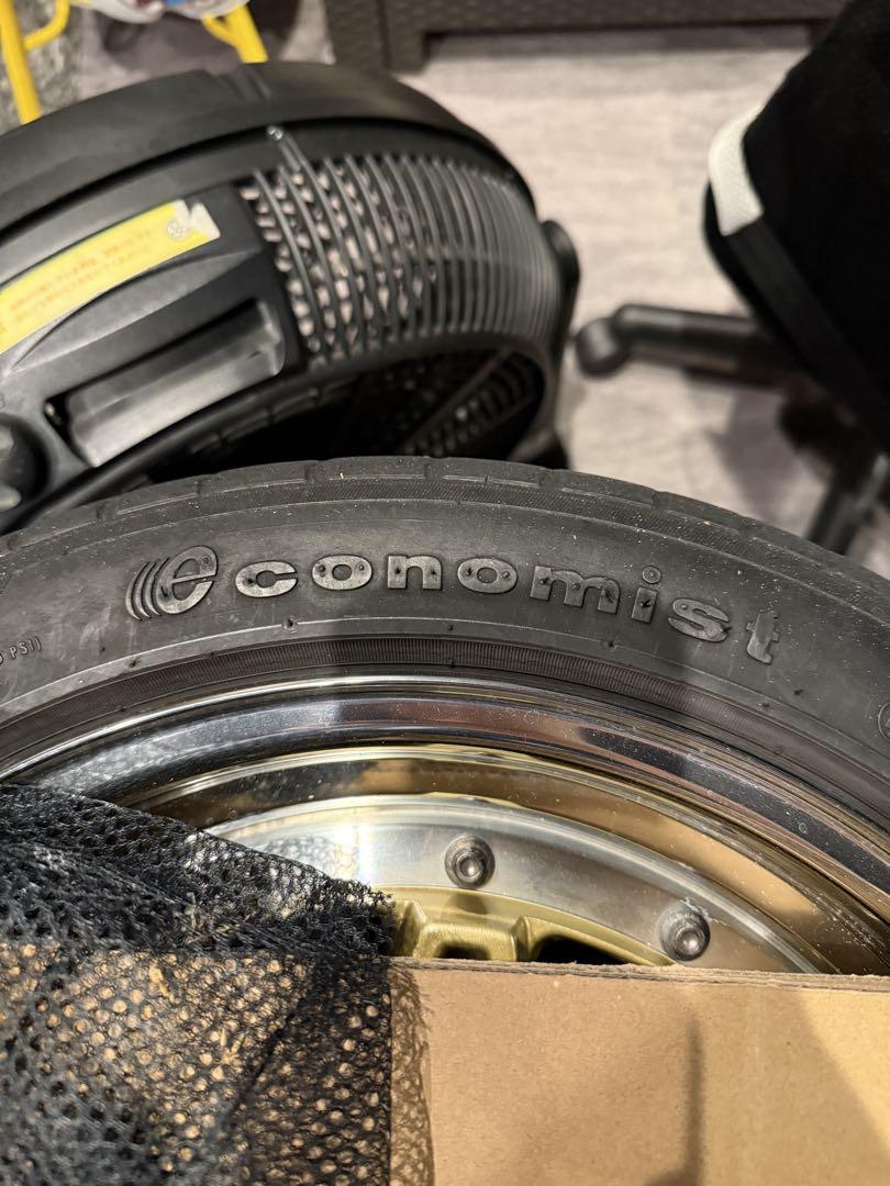 WORK Equip 15インチ ゴールドホイール