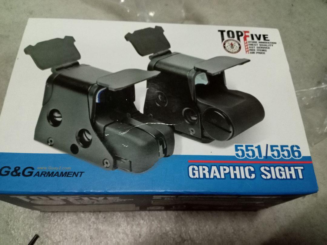 551 Graphic Sight　g&g 551 ホロサイト