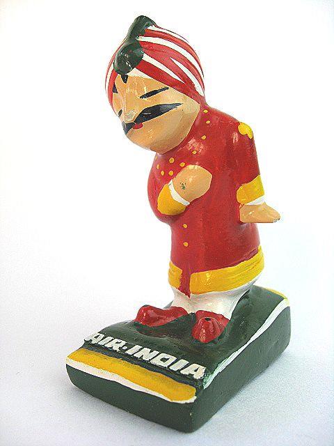 激安正規品 1970's インド航空 AIR INDIA ビンテージ マハラジャ TOY