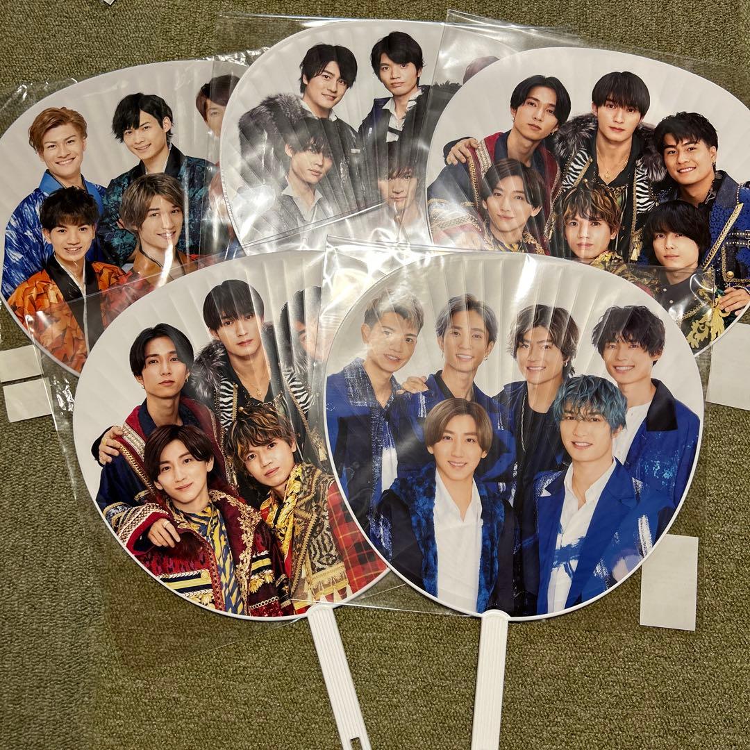 SixTONES集合うちわ アイドル