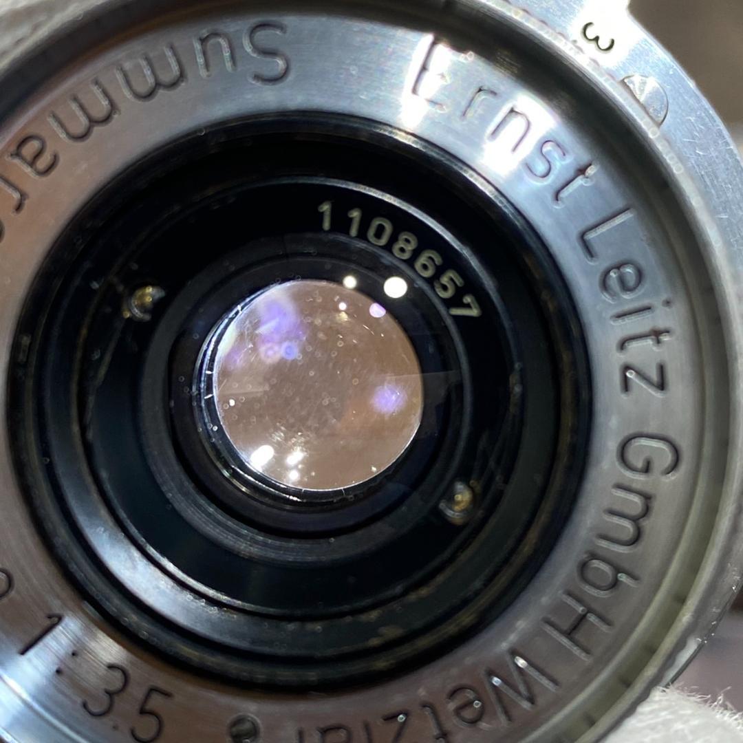 LEICA Summaron L35mm f3.5 前期 OH済み