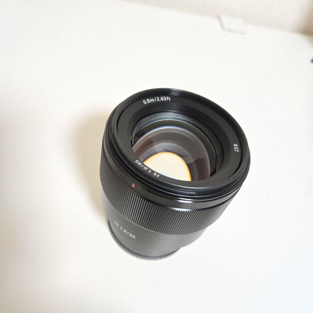 SONY FE85mm f1.8 ソニー カメラ 純正レンズ 美品