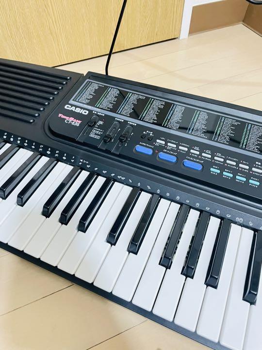 CASIO CT-636 キーボード 電子ピアノ CASIO CT-636 キーボード 電子ピアノ 動作確認済み - メルカリ