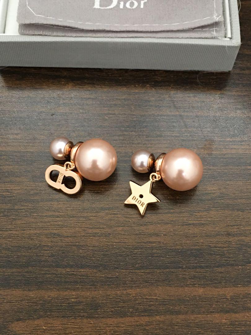 可愛い!クリスチャンディオール/Dior ピアス ピンク 人気美品 画像4