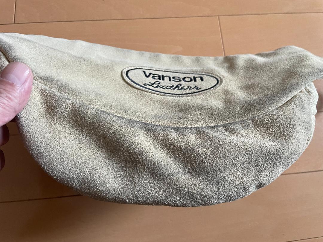 VANSON (バンソン) ファニーパック スエードレザー